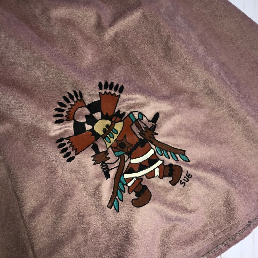 NWT Vintage Tops 'n Bottoms Southwest Wrap Skirt - Picture 4 of 5